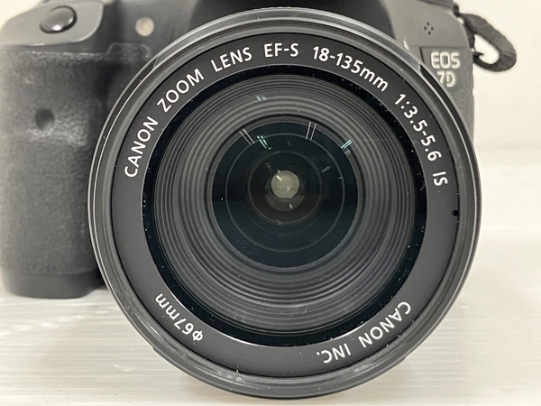【動作保証】Canon EOS 7D ボディ ZOOM LENS EF-S 18-135mm 1:3.5-5.6 IS USM レンズ セット キャノン 中古 O8705877_画像3