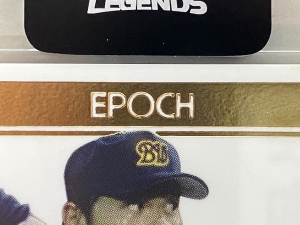 EPOCH 2020 STARS & LEGENDS 戎信行 直筆サインカード 6/9 オリックスバファローズ 野球カード 中古 K8752776_画像2