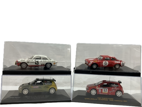 PROGETTO K UH RALLY CAR Collection アルファロメオ 等4台セット ミニカー コレクション 中古 C8780718_画像1