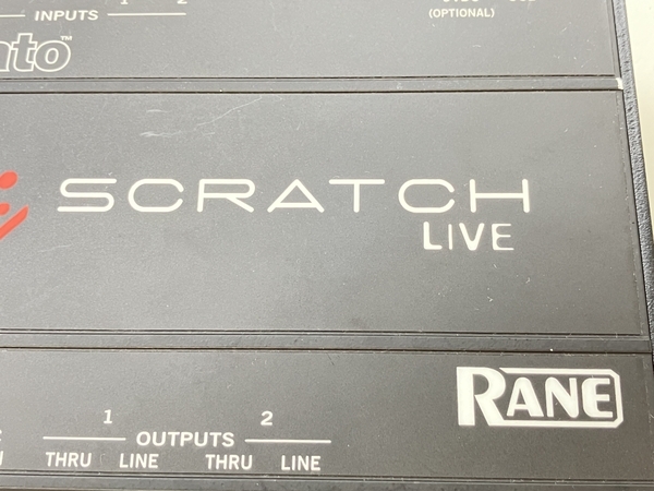 RANE полоса SCRATCH LIVE аудио интерфейс акустическое оборудование Junk K8790297