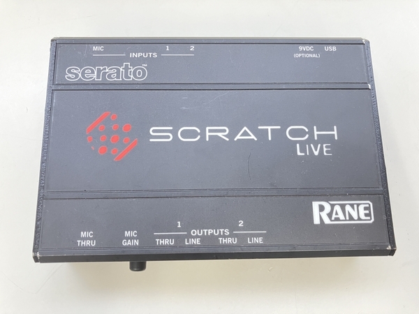 RANE レーン SCRATCH LIVE オーディオインターフェイス 音響機材 ジャンク K8790297_画像9