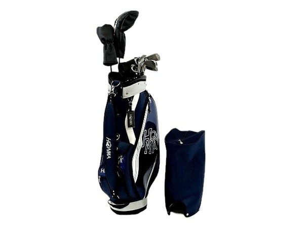 HONMA ホンマ 本間ゴルフ D1 ゴルフクラブ 10本セット キャディバッグ付き 中古 T8637702_画像1