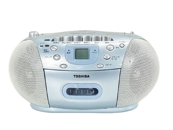 【動作保証】TOSHIBA TY-CDS2 ラジオカセット レコーダー コンパクト 2005年製 東芝 音響機材 中古 訳有 W8797711_画像1