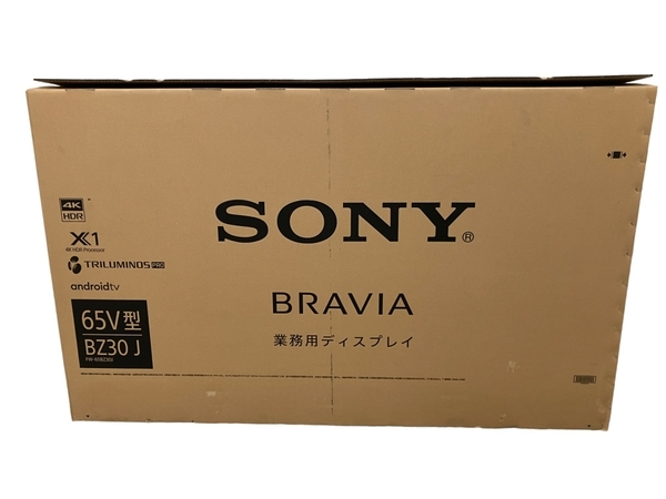 【動作保証】SONY BRAVIA FW-65BZ30J ワイド液晶モニター 65V型 4K ソニー ブラビア 中古 良好 楽 M8825602_画像3