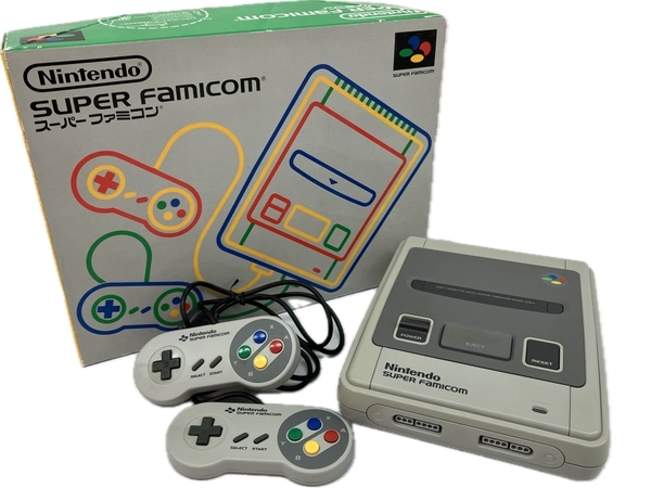 Nintendo SUPER FAMICOM SHVC-001 スーパーファミコン アダプタ スイッチセット ジャンク C8835720_画像1