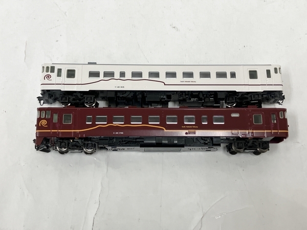 【動作保証】TOMIX 道南いさりび鉄道 キハ40 1700形 ディーゼルカー 濃赤色 白色 Nゲージ 鉄道模型 中古 M8766568_画像5