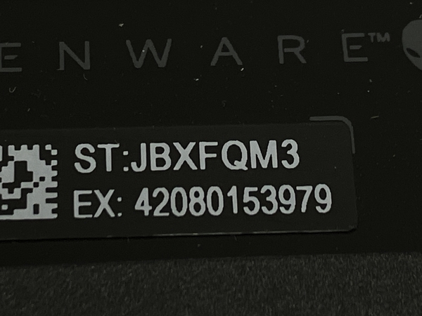 【動作保証】 Alienware m15 Ryzen Ed. R5 Ryzen 7 5800H ノート パソコン 16GB SSD 512GB Win11 中古 良好 M8833232_画像8