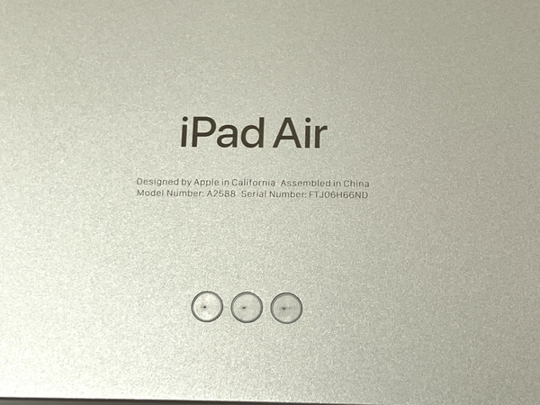 【動作保証】 Apple iPad Air 第5世代 MM9F3J/A 10.86インチ タブレット 64GB Wi-Fi シルバー キーボード 中古 美品 T8812281_画像8