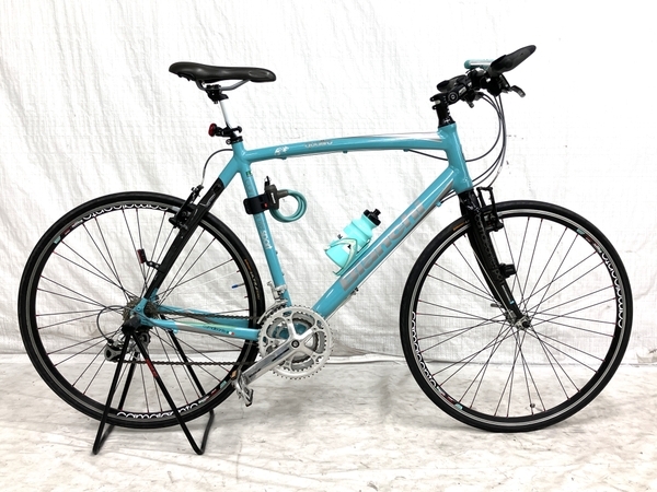 【動作保証】 Bianchi camaleonte sport quattro 58サイズ クロスバイク 自転車 サイクリング 中古 Y8651289_画像4