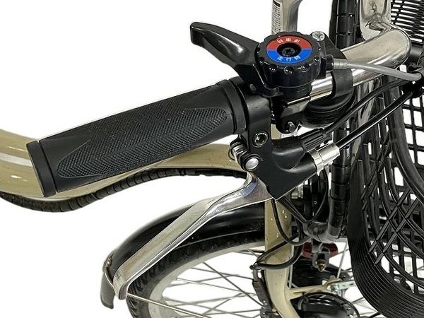 【引取限定】 ミムゴ ACTIVEPLUS 電動アシスト 三輪自転車 5.8Ah リアカゴ付き 中古 訳あり 直 T8819181_画像8