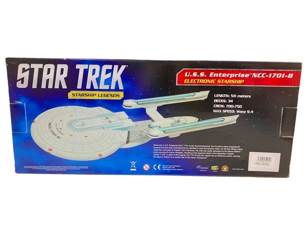 SELECT TOYS STAR TREK STARSHIP LEGENDS U.S.S. ENTERPRISE NCC-1701-B スター・トレック 中古 W8867620_画像7