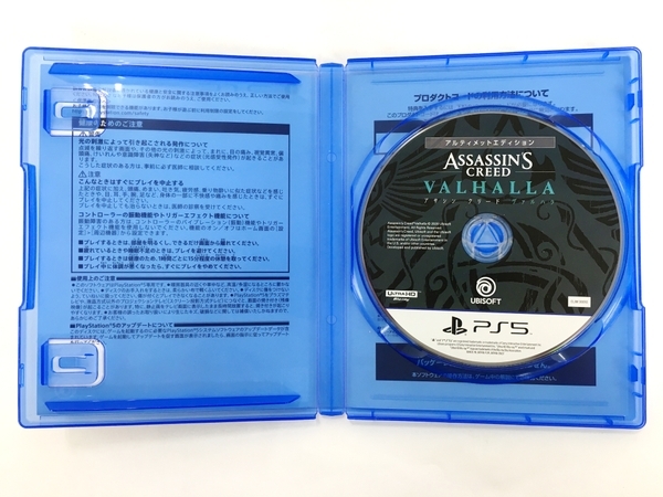 【動作保証】UBISOFT ASSASSINS CREED VALHALLA アサシンクリード ヴァルハラ PS5ソフト ゲーム 中古 Y8862240_画像4