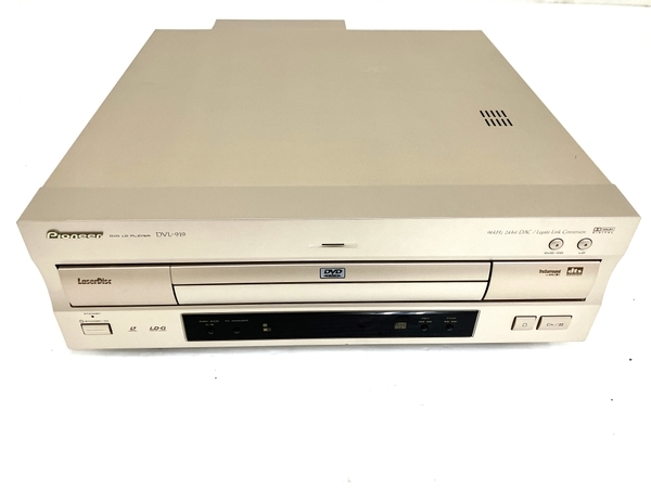 【動作保証】 Pioneer パイオニア DVL-919 DVD LD プレイヤー 音響機器 中古 O8831983_画像1