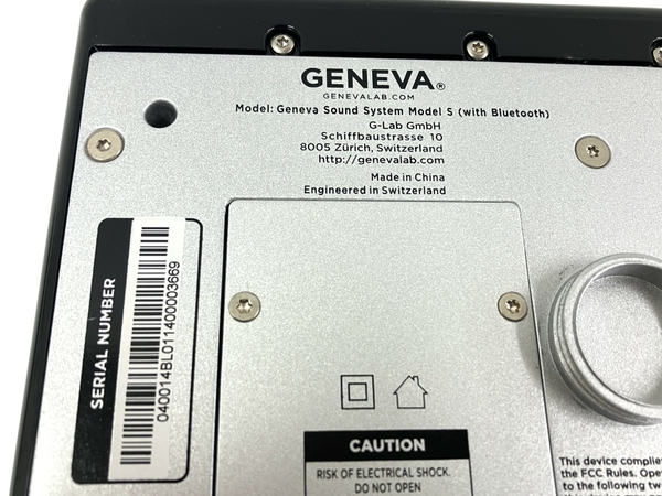 [ operation guarantee ] GENEVA S-Bluetooth SOUND SYSTEM wireless speaker Switzerland made used T8850453