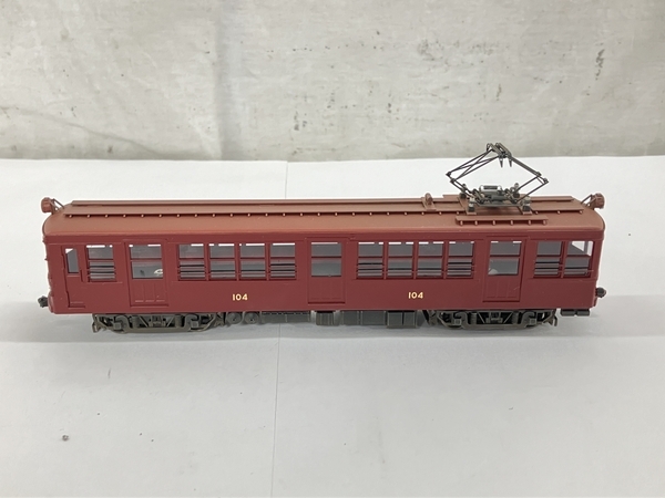 乗工社 JOEWORKS 旧京濱電鉄 塗装済完成品 デ101 104 HOゲージ 鉄道模型 中古 美品W8268220_画像3