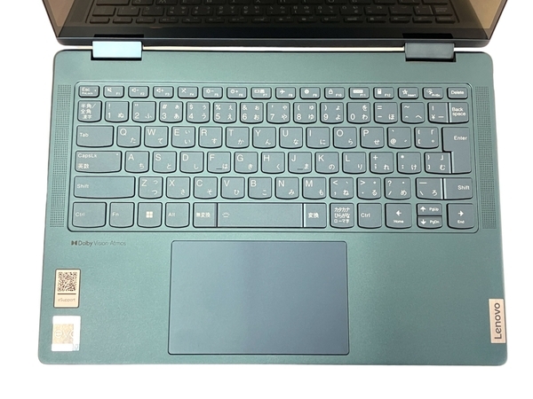 【動作保証】 LENOVO YOGA 7 2in1 ノート パソコン 第13世代 i7 1360P 16GB SSD 1TB 14インチ Win11 タイダルティール 中古 美品 T8823810_画像4