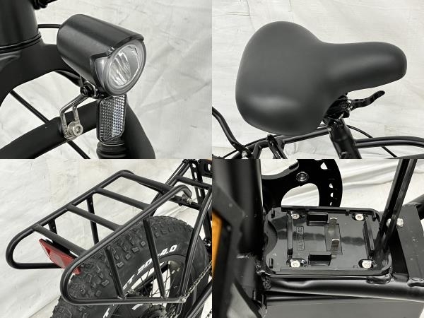 【引取限定】eMOBI イーモビ M5 電動 アシスト 自転車 7段変速 ファットバイク ジャンク 直 K8588473_画像10