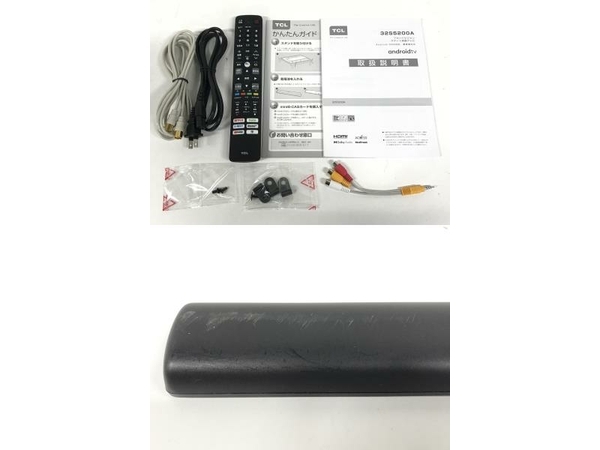 【動作保証】 TCL 32S5200A 32型 液晶 テレビ 2021年製 TV 中古 楽 F8703428_画像2