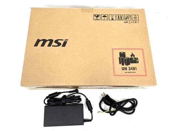 【動作保証】 MSI GF65 Thin 10SER ノートパソコン 15.6型 i7-10750H 8GB SSD 512GB RTX 2060 Win11 訳有 M8789186_画像2