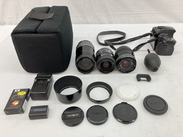 【動作保証】SONY SLT-A33 デジタル 一眼レフ カメラ AF 75-300 F4.5-5.6 28-80mm F4-5.6 F3.5-5.6 レンズセット ソニー 中古 C8872492_画像2