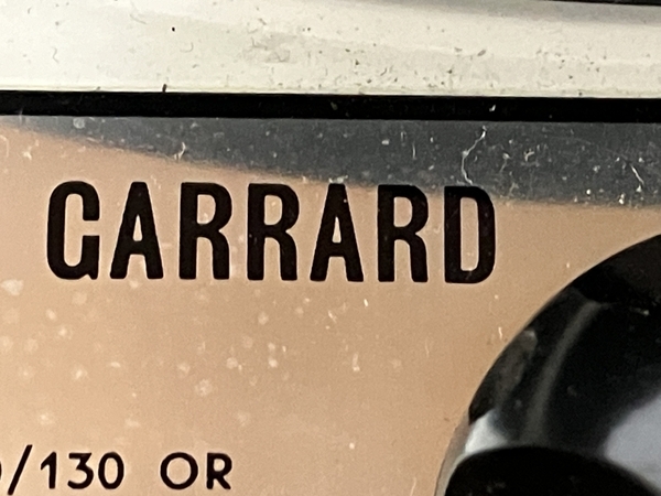 【引取限定】 GARRARD MODEL 301 ターンテーブル 木製キャビネット付 ガラード 中古 直 Y8815251_画像3
