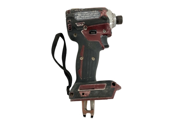 【動作保証】 makita TD171D 充電式 インパクト ドライバー 赤系 電動 工具 マキタ 中古 W8870803_画像5