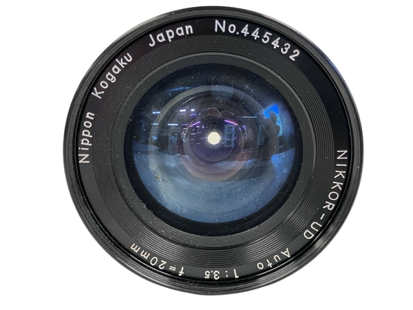 Nikon NIKKOR-UD AUTO 20mm F3.5 広角 単焦点 レンズ ジャンク F8828484_画像2