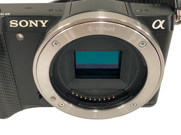 【動作保証】 SONY α5000 ILCE-5000Y 16-50mm 55-210mm ミラーレス一眼カメラ ダブルズームレンズキット αシリーズ 中古 T8821667_画像3