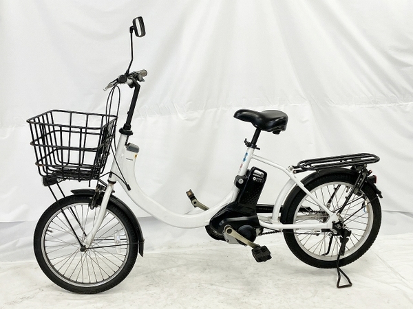 【動作保証】 Panasonic SW BE-ELSW01N 20インチ パナソニック 電動 自転車 マットクラウディグレー 中古 楽 W8839158_画像2