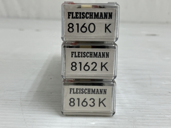 【動作保証】FLEISCHMANN 8160 8162 8163 3両セット 鉄道模型 Nゲージ フライシュマン 中古 良好 O8847231_画像3