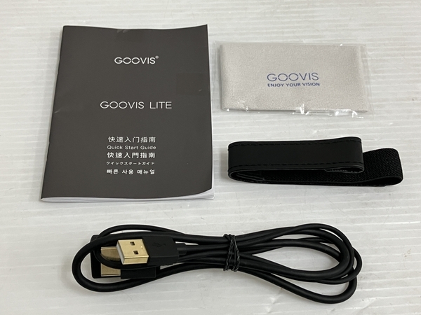 【動作保証】GOOVIS Lite ヘッドマウントディスプレイ HL01 中古 良好 O8838237_画像2