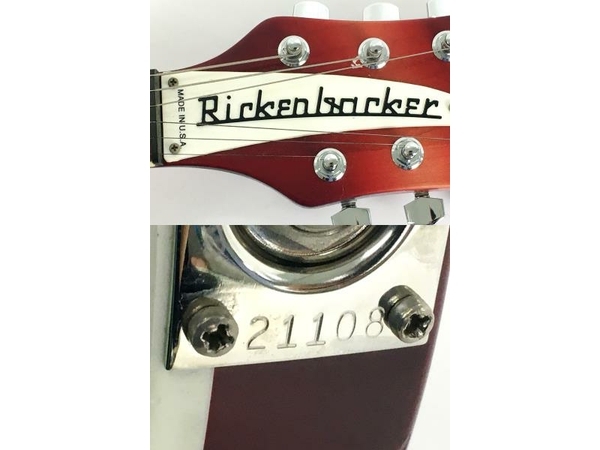 Rickenbacker 620 Fireglo FG エレキギター 本体のみ ジャンク Y8816704_画像2