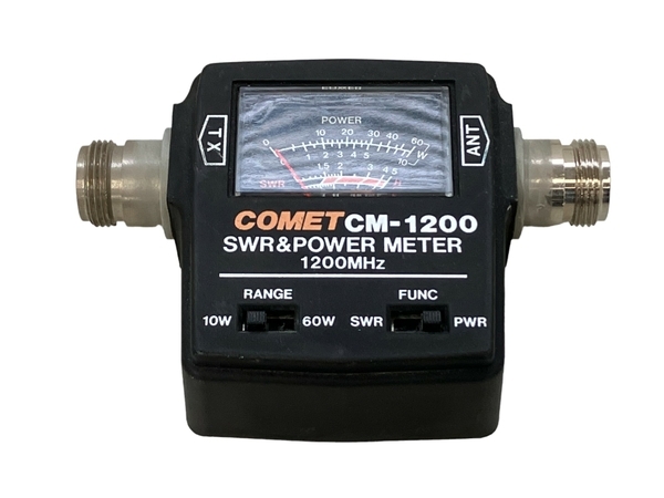 COMET コメット CM-1200 SWR&POWER METER SWRメーター アマチュア 無線 ジャンク K8853249_画像1