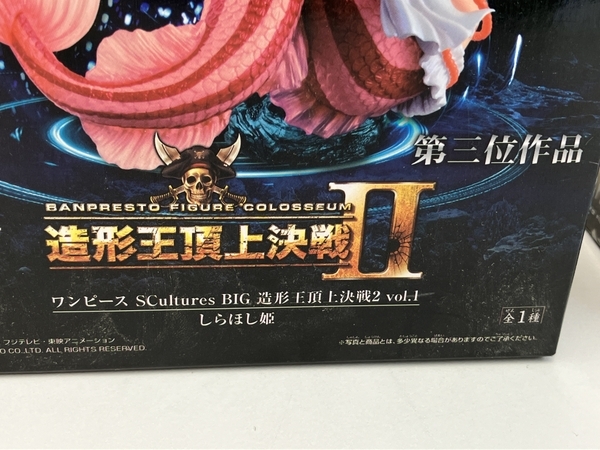 BANPRESTO ONE PIECE Sclutures BIG 造形王頂上決戦2 ペローナ しらほし 2種おまとめ フィギュア ワンピース 未使用 未開封 Z8860177_画像6