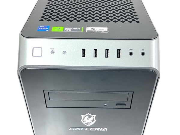 【動作保証】 Dospara GALLERIA ゲーミング デスクトップ パソコン 第13世代 i7 13700 32GB SSD 1TB RTX4060Ti Win11 中古 良好 T8804322_画像4