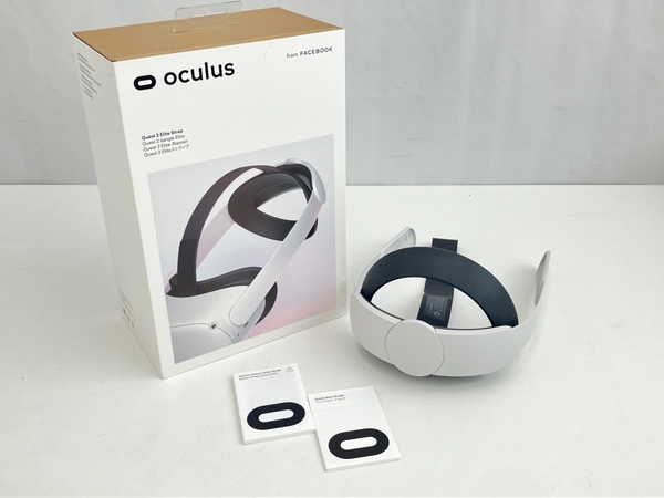 【動作保証】Oculus Quest2 256GB ゲーム機 Y1010 充電ドック セット フィットパック ストラップ付 中古 良好 Z8837487_画像8