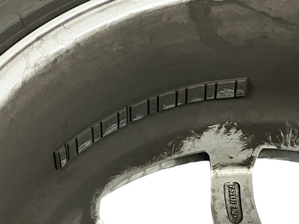 【引取限定】 BMW 純正 アルミホイール 7.5JX17 BRIDGESTONE タイヤ 225/55 R17 97Q 4本セット 中古 直 T8690555_画像7