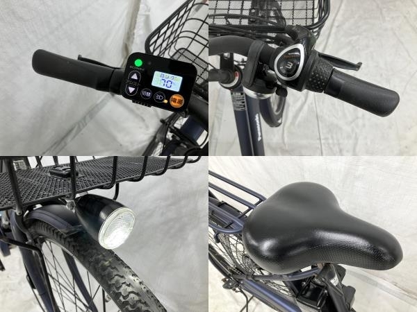 【動作保証】 Panasonic ティモ・S BE-ELST635V 電動アシスト自転車 中古 楽 Y8752717_画像10