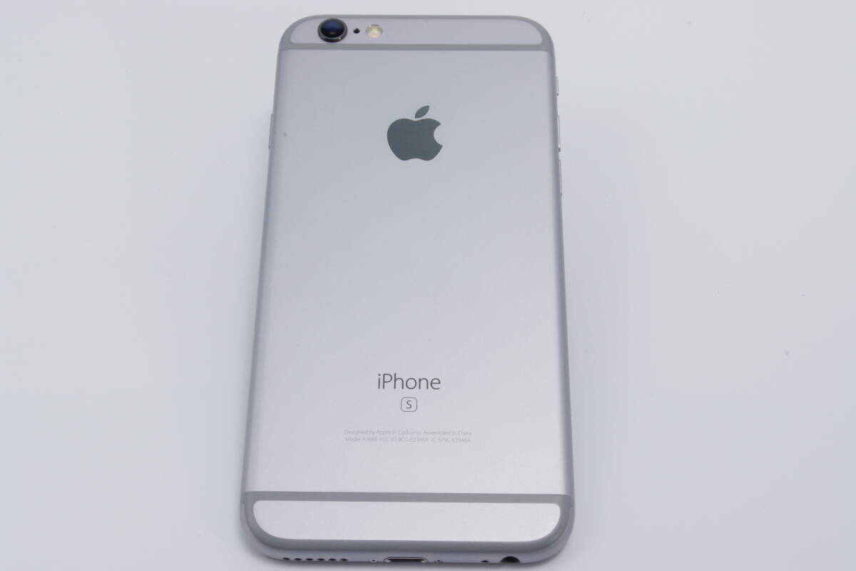 Apple アップル iPhone6s A1688 MN1M2LL/A 32GB スペースグレイ 海外版 SIMフリー 撮影シャッター カメラ 音無し_画像2