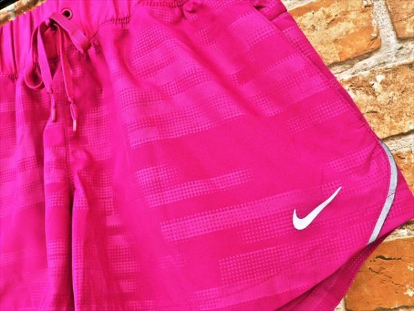 PE2-Z19☆//NIKEナイキ♪再帰反射*ウエスト太ゴム*シャカシャカ生地*ランパン※一番安価な送料はゆうパケットなら210円_画像2