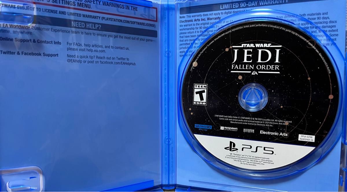 PS5ソフト Star Wars Jedi: Fallen Order フォールン オーダー スターウォーズジェダイ 北米版