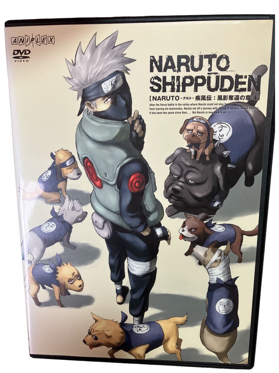 NARUTO～ナルト～疾風伝 風影奪還の章 レンタル落ちDVD 4本セット