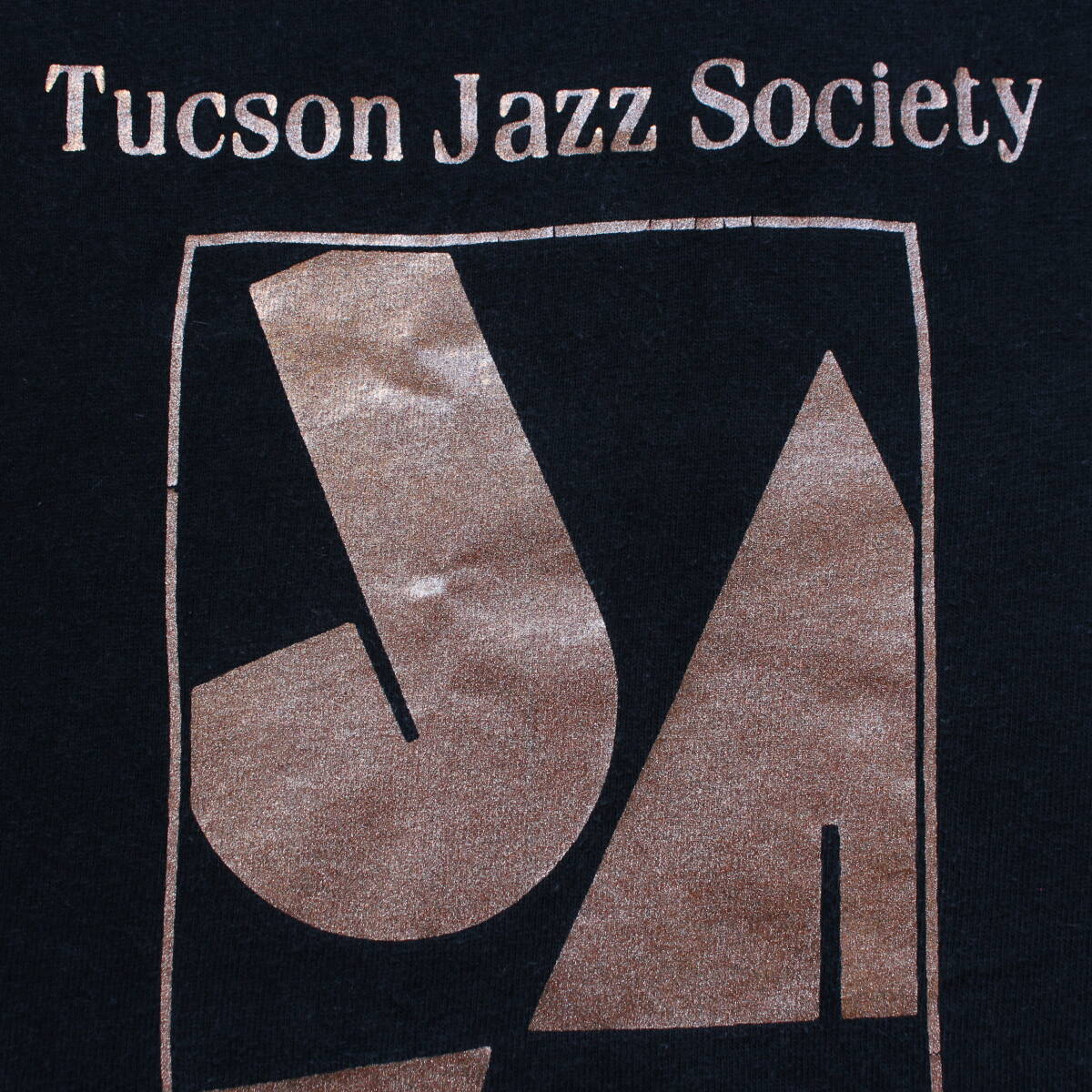 珍品 1990s Tucson Jazz Society ツーソン ジャズ ピアニスト ヴィンテージTシャツ ブルーノート アート バンド レーベル 名盤 アリゾナ州_画像9