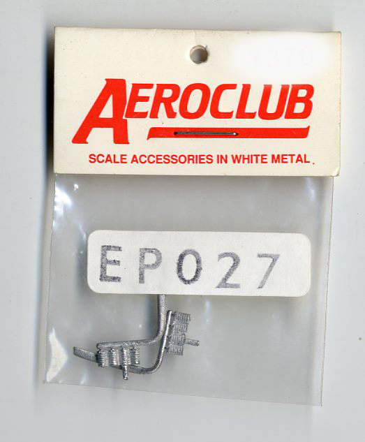 P エアロクラブ 1/72 エンジン EP-027 RAF 1a シリンダー,排気管_画像1