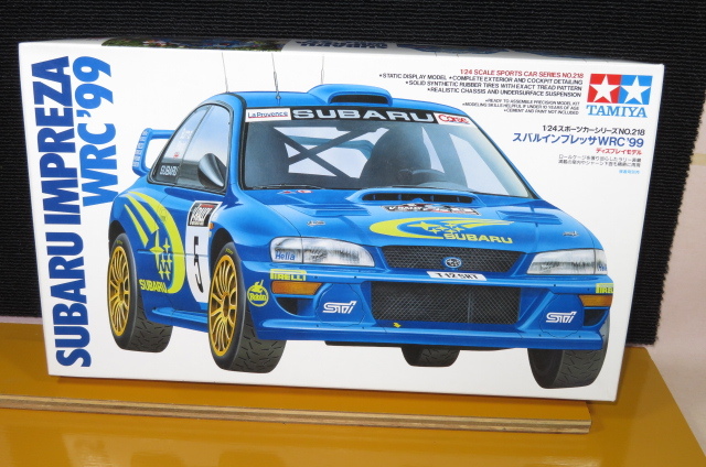 S5 C4 タミヤ 1/24 スバル インプレッサ WRC 99 / 別売エッチングパーツつき_画像1