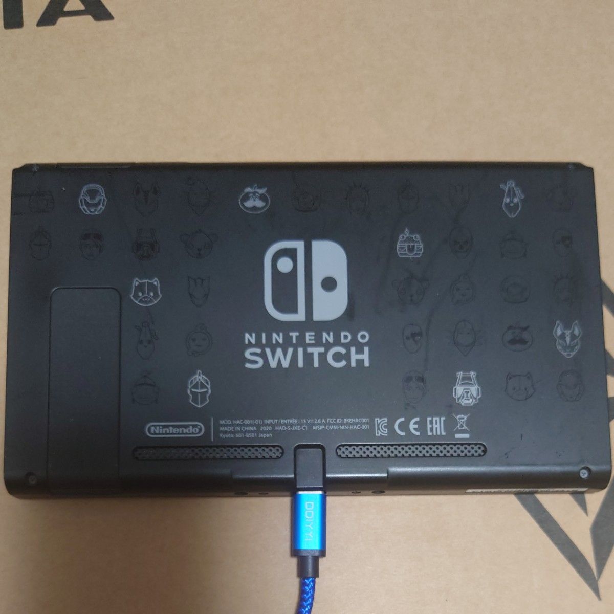 動作確認済み不具合なしニンテンドー スイッチ フォートナイトモデル 本体のみSwitch Nintendo　2020刻印あり