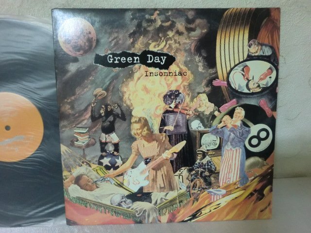 (D)何点でも同送料 LP/レコード/希少 グリーン・デイ/GREEN DAY『Insomniac』NOFX EPITAPH RANCID SUPREME APE beastie boys HI STANDARD_画像1