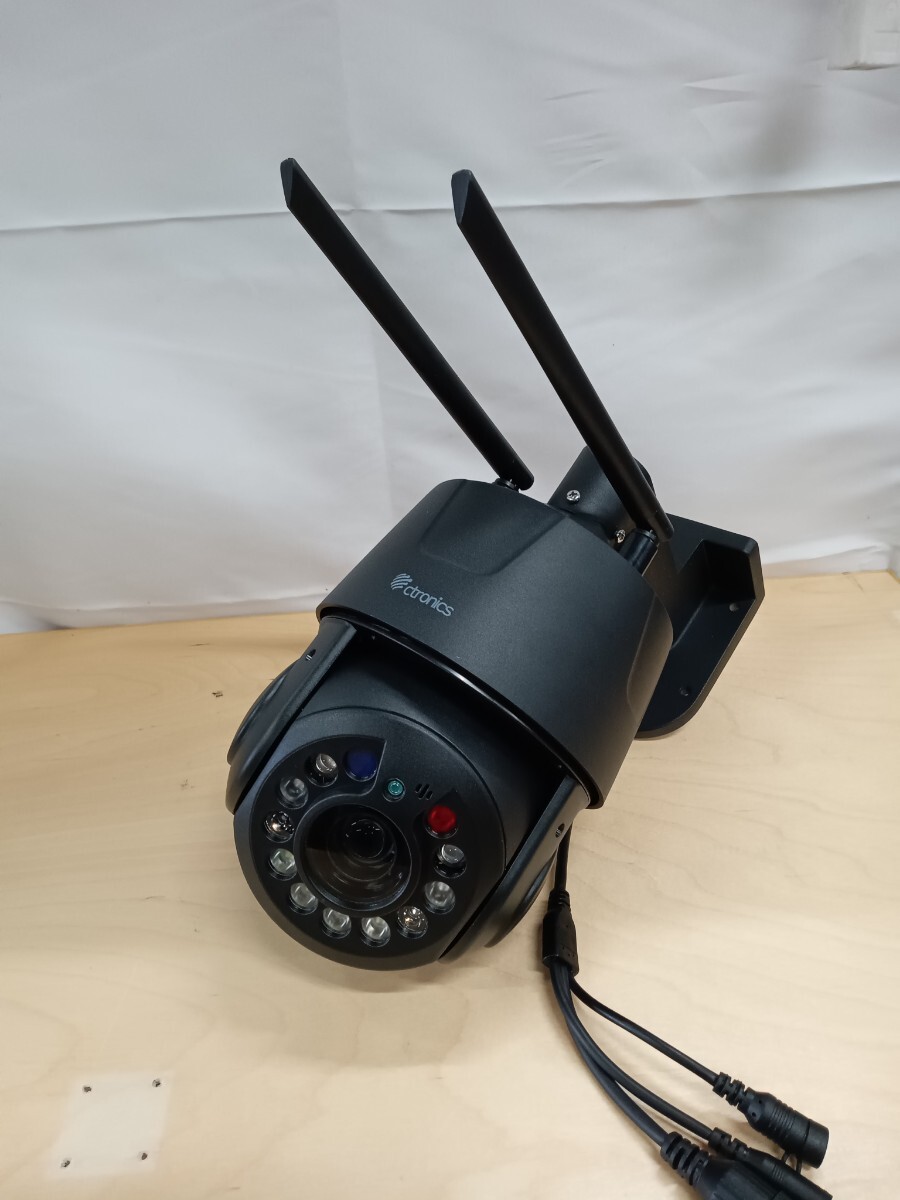 T-357 Ctronics 防犯カメラ 屋外 4K 8MP 5倍光学ズーム 5GHzWi-Fi AI人/ペット/車両検知 AI追跡機能 音光威嚇 ナイトカラー APモード_画像2