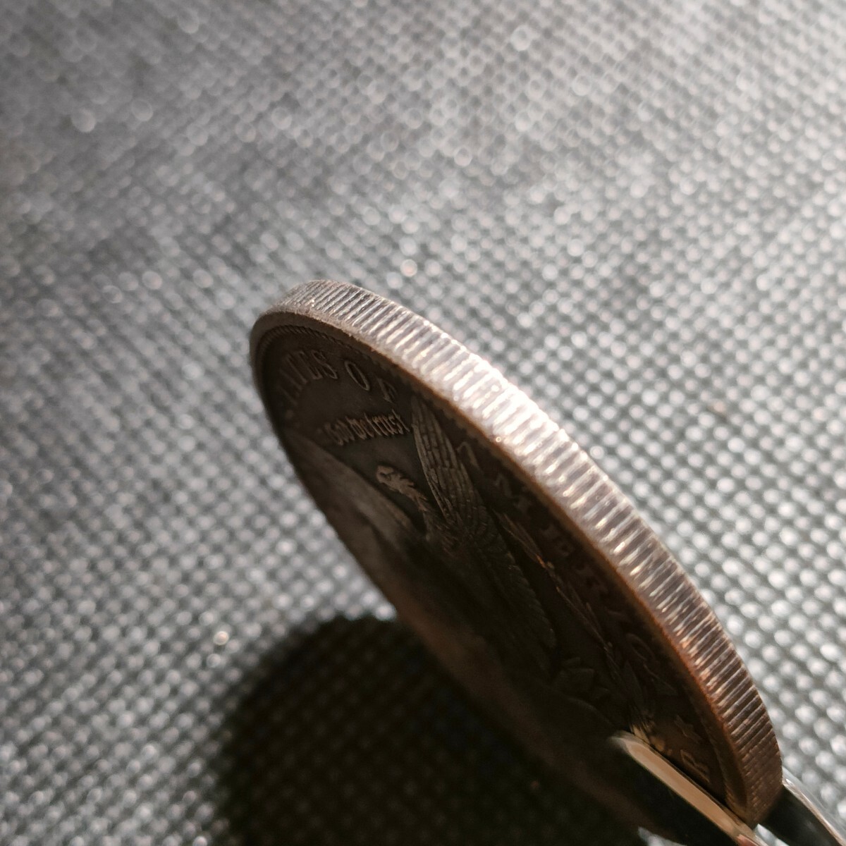 7219 アメリカ古銭 ルンペン 約38mm イーグル チャレンジコイン ゴルフマーカー コイン アンティーク ホーボー 転売可の画像3