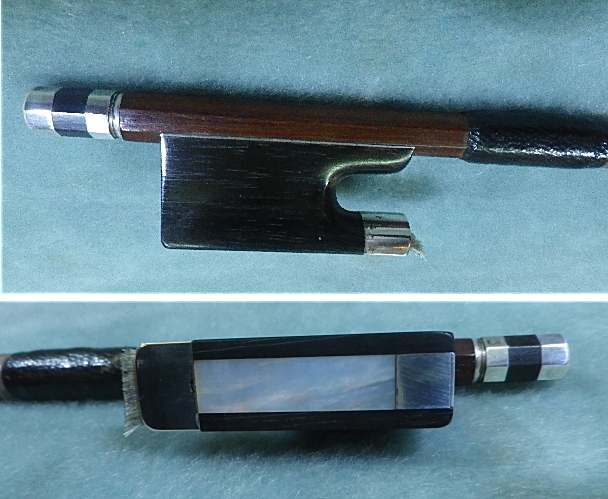 * Old bow E.L.HERRMANN by Germany 4/4 violin BOW Germany *